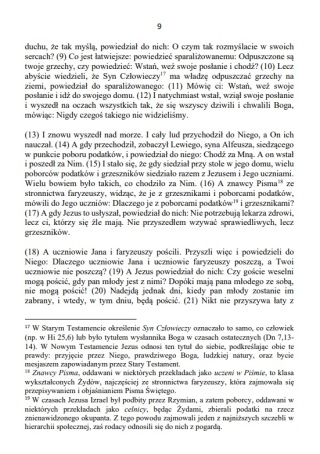 Ewangelia według Marka. Biblia Hosanna. Przekład dosłowny z komentarzem