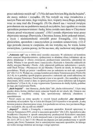 Drugi List do Tymoteusza. Biblia Hosanna. Przekład dosłowny z komentarzem.